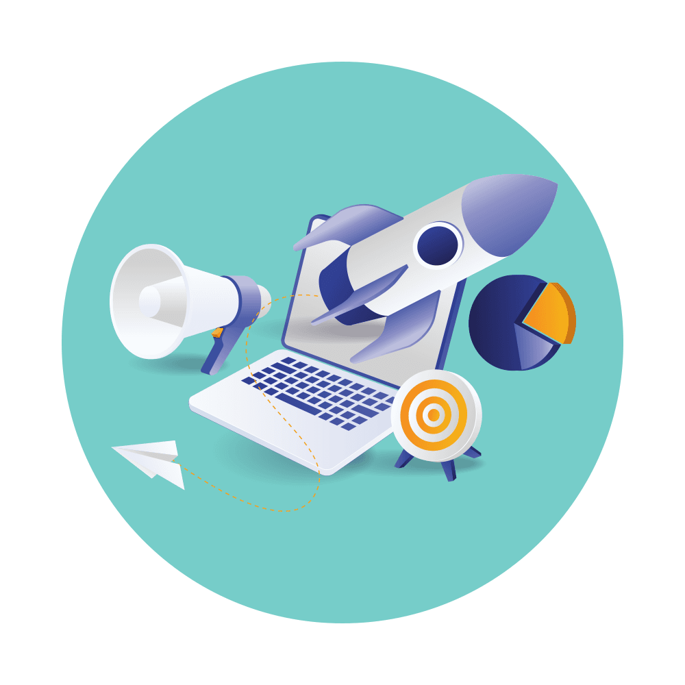 Wsparcie marketingowe - grafika.