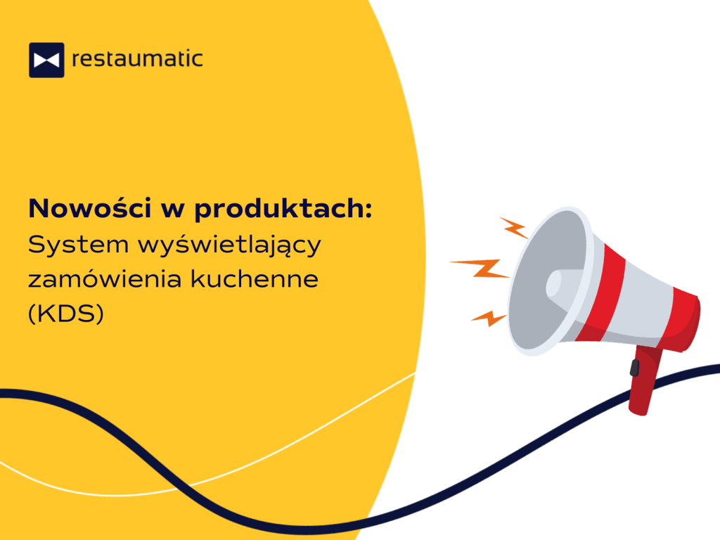 System wyświetlający zamówienia kuchenne (KDS).