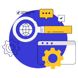 SEO strony – piktogram.