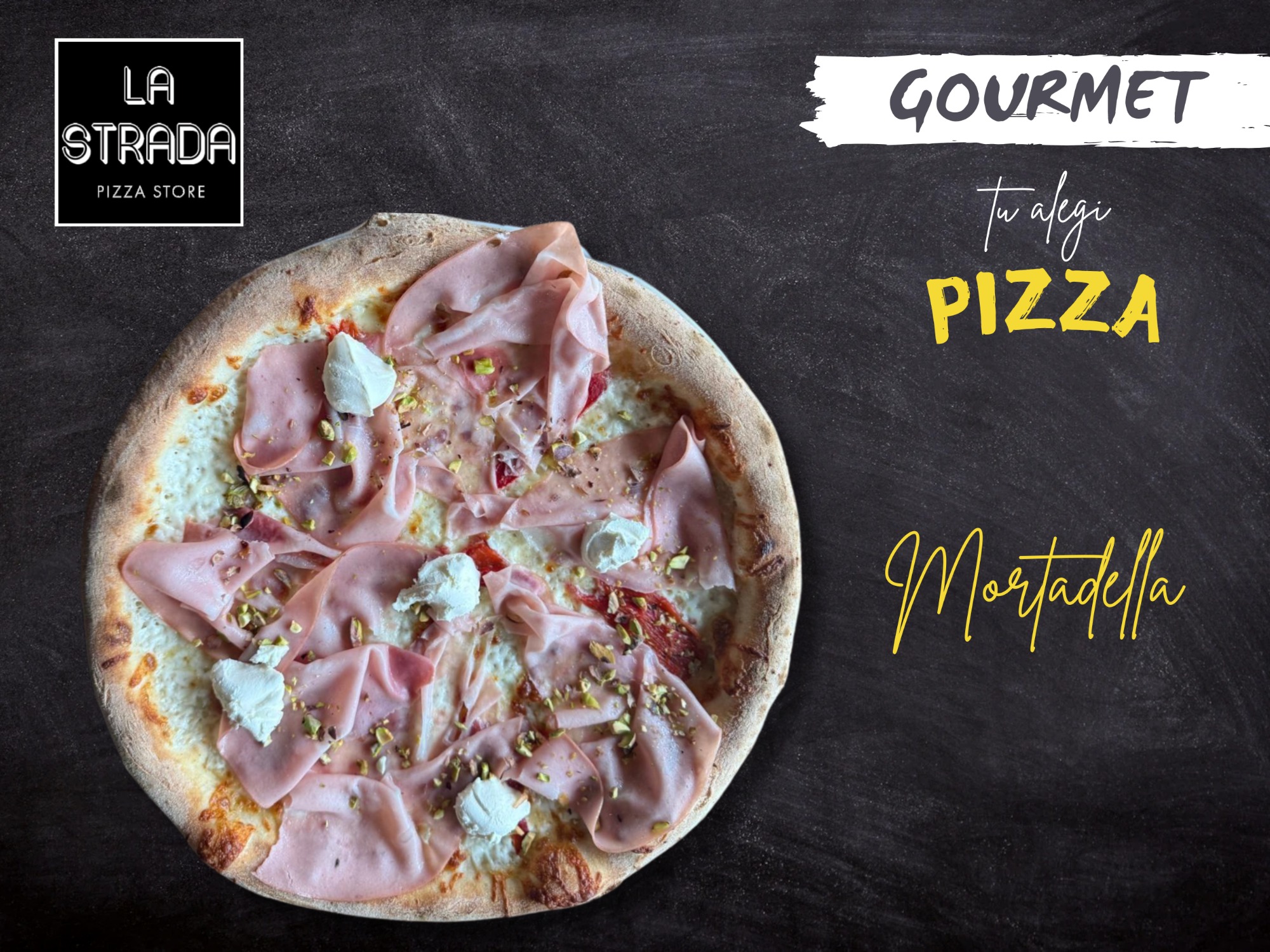Pizza Mortadella 