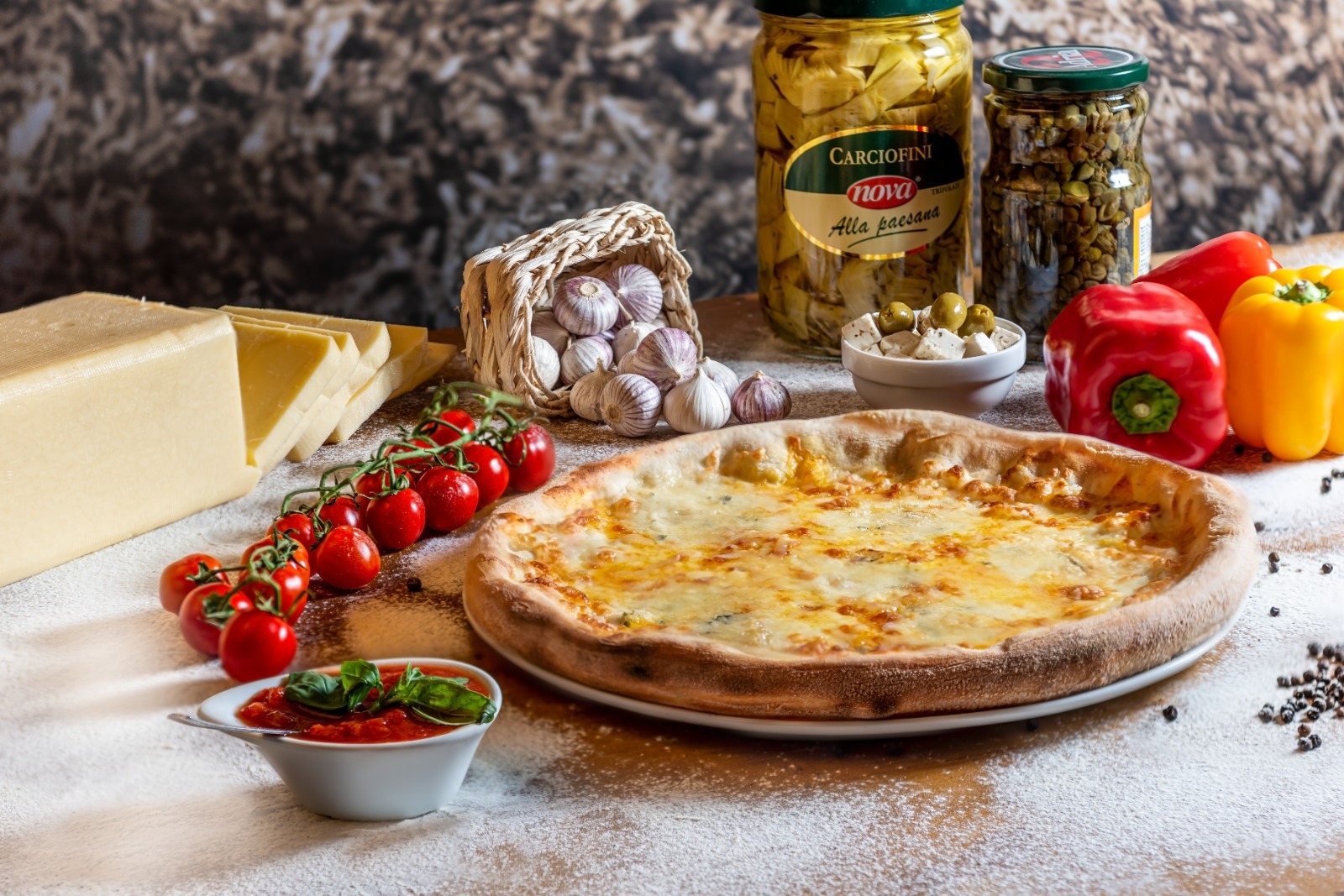 Pizza Quattro Formaggi