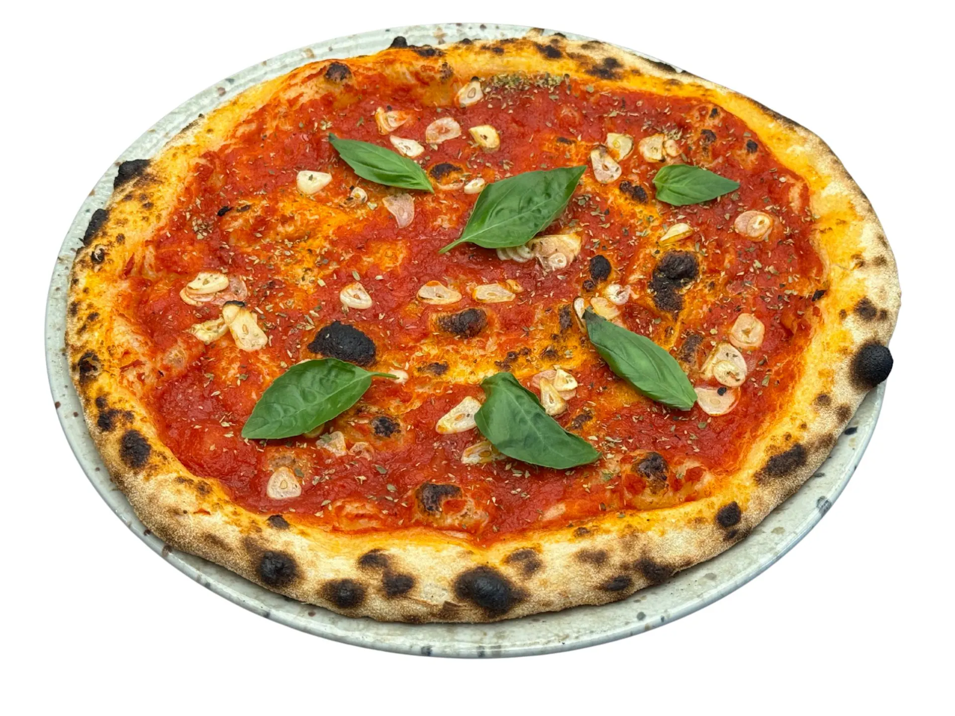 Najlepsza pizza Borek z chrupiącym brzegiem i świeżymi składnikami z pizzerii Pizza Time Wrocław.