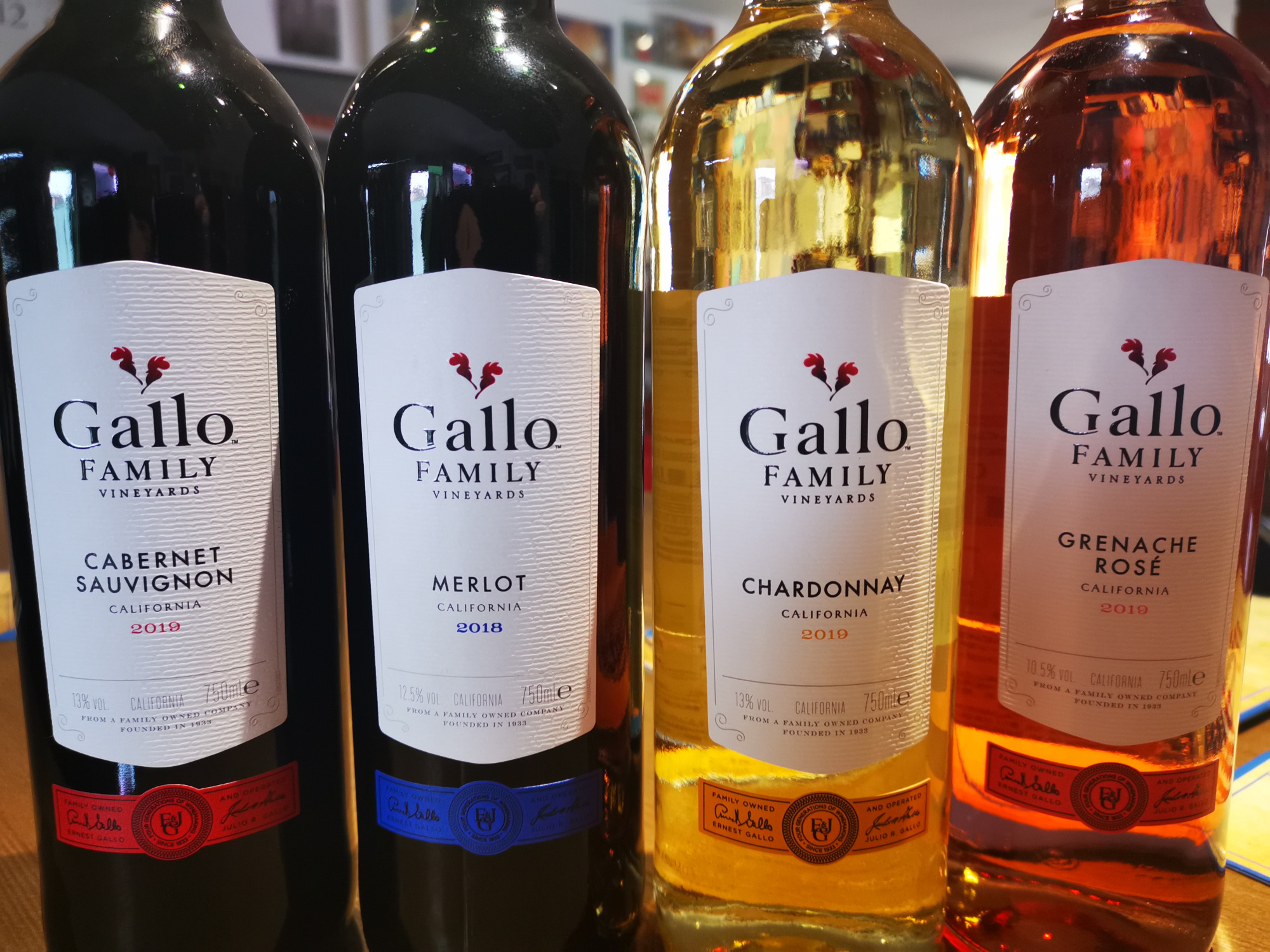 Americké víno ružové