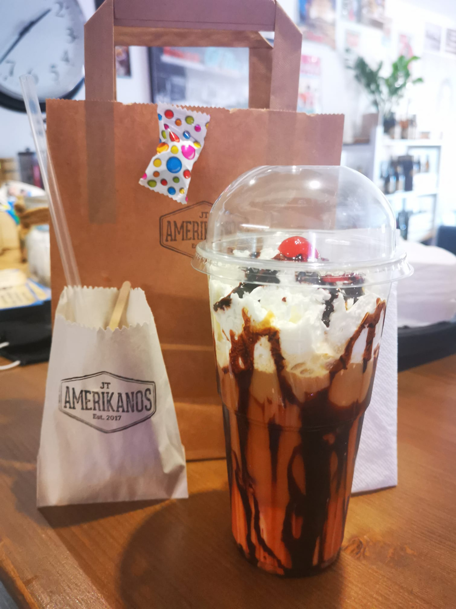 Americká ľadová káva