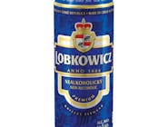 Lobkowicz premium nealko pivo plech