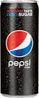 Pepsi Max plech