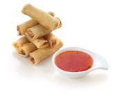 Spring rolls with sweet-chili sauce