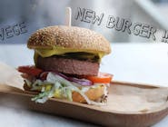 Wegański Sensational Burger XL + frytki ze skórką 160g
