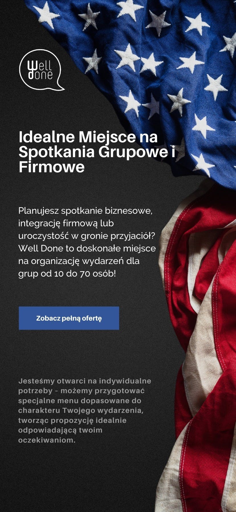 Idealne miejsce na spotkania grupowe i firmowe