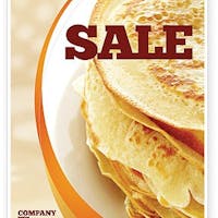 All Pancakes 20% cheaper between 3pm - 5pm (only from Mon to Fri)