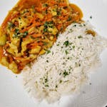 Curry piletina & basmati riža