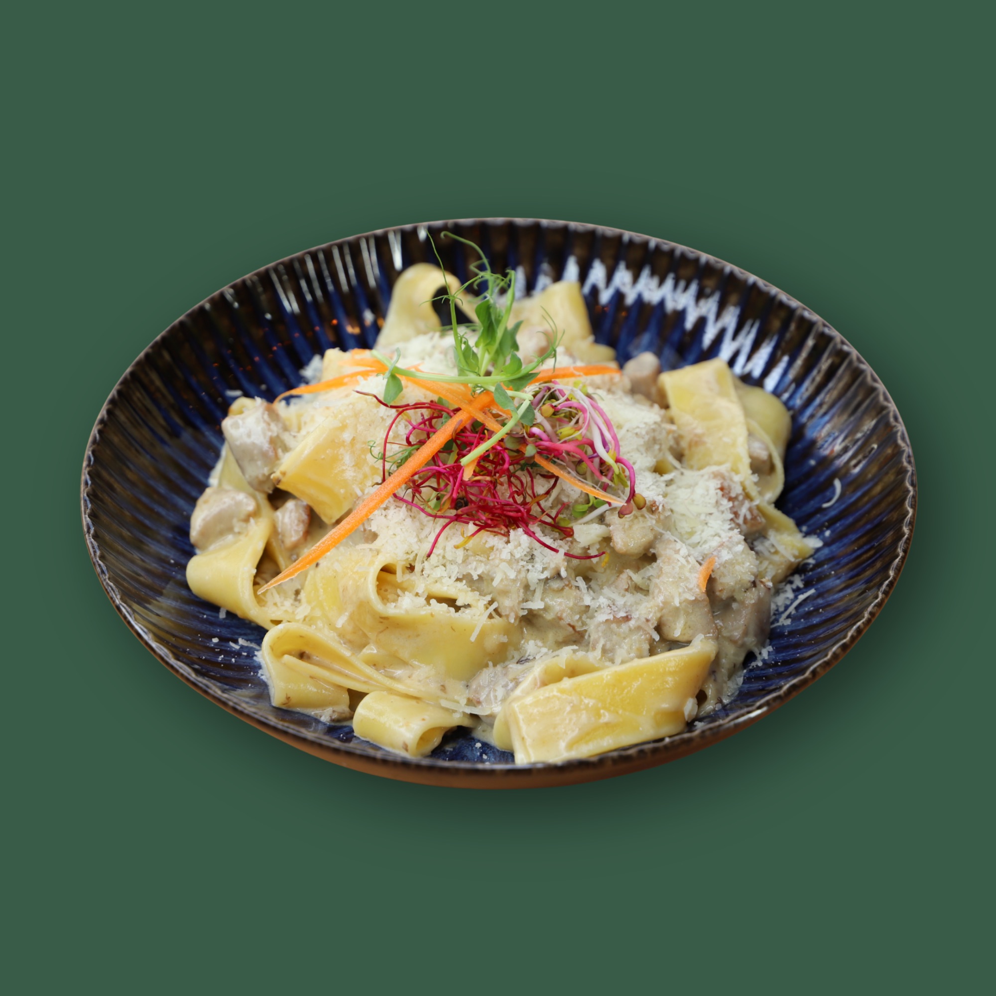 Pappardelle z polędwiczką wieprzową 