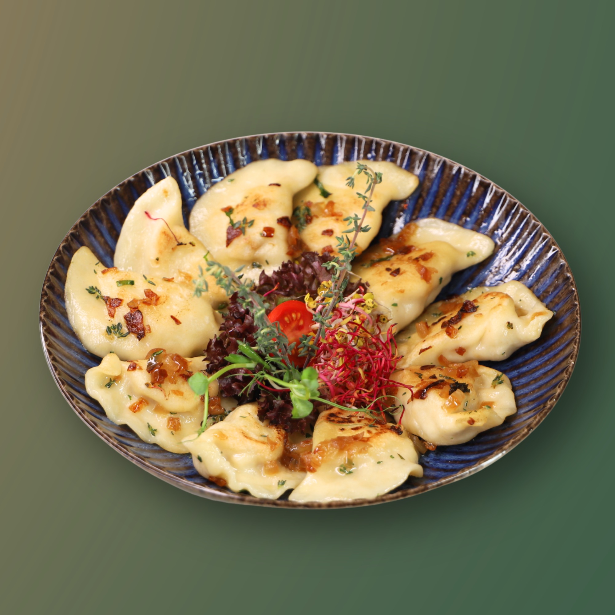 Pierogi ruskie smażone