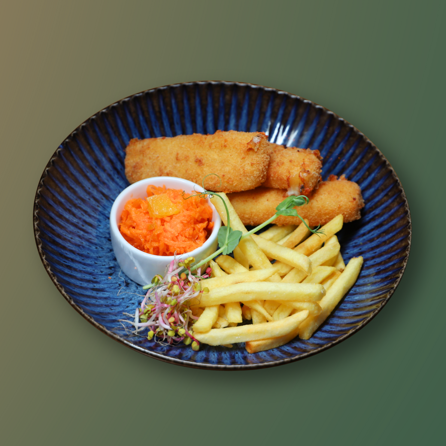 Panierowany ser mozzarella MINI