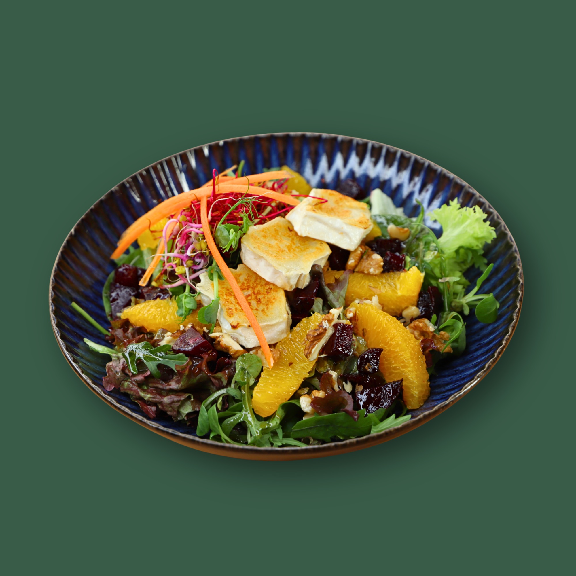 Sałatka z kozim serem