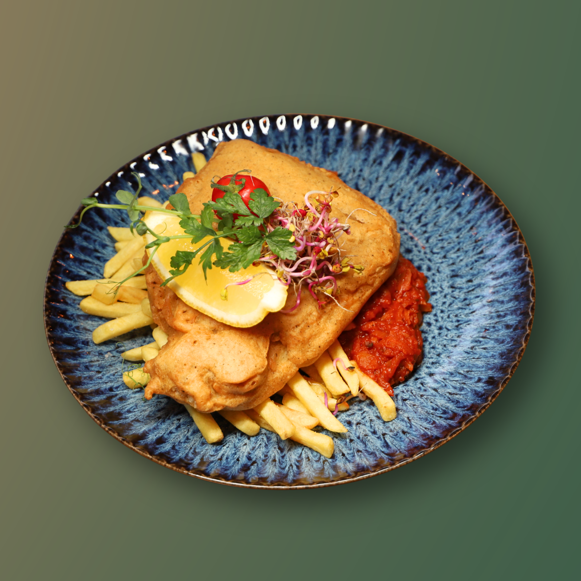 Morszczuk argentyński w cieście piwnym