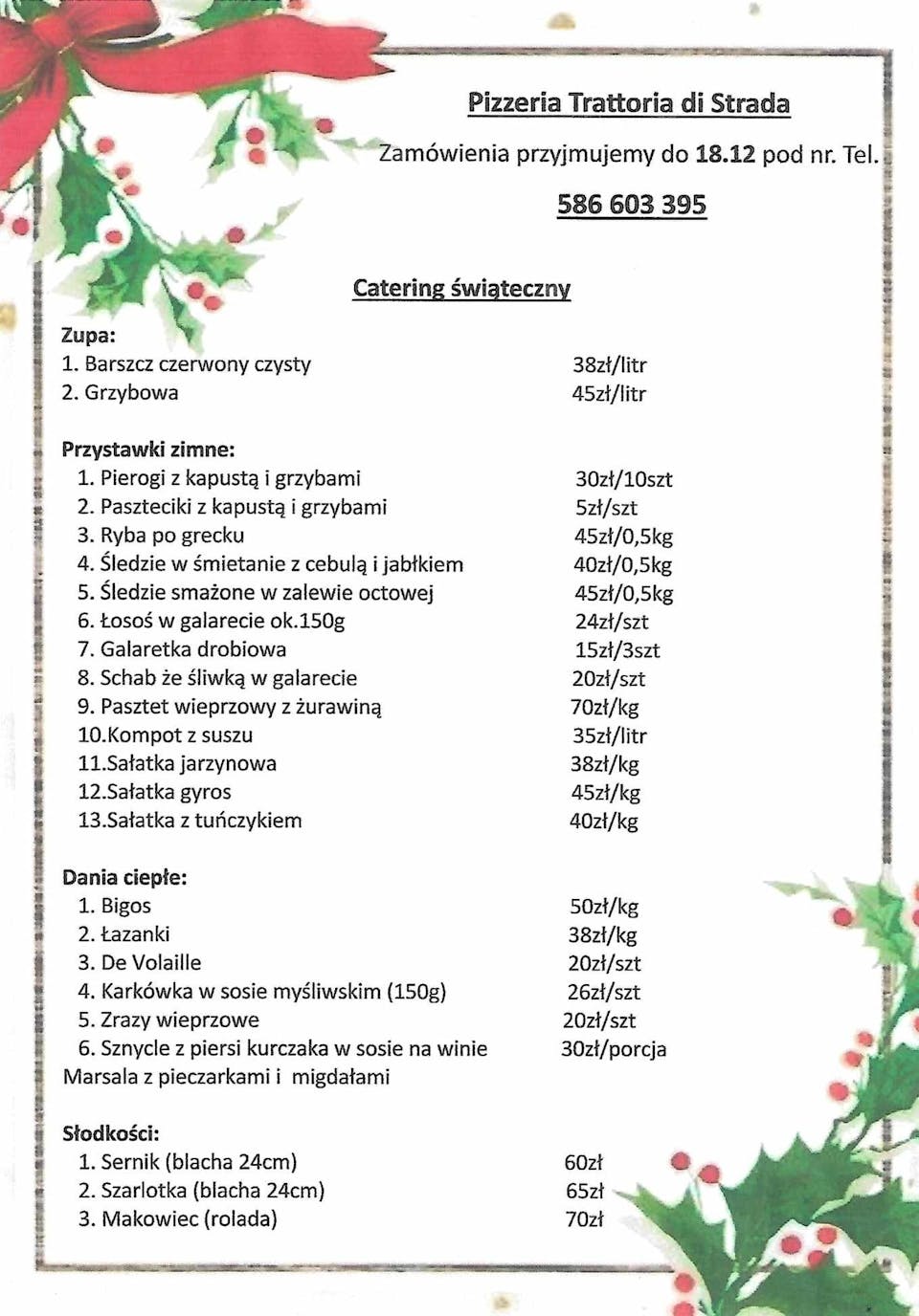 Catering świąteczny!