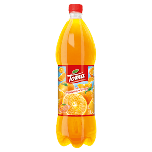 Sok Toma 100% pomarańczowy w butelce