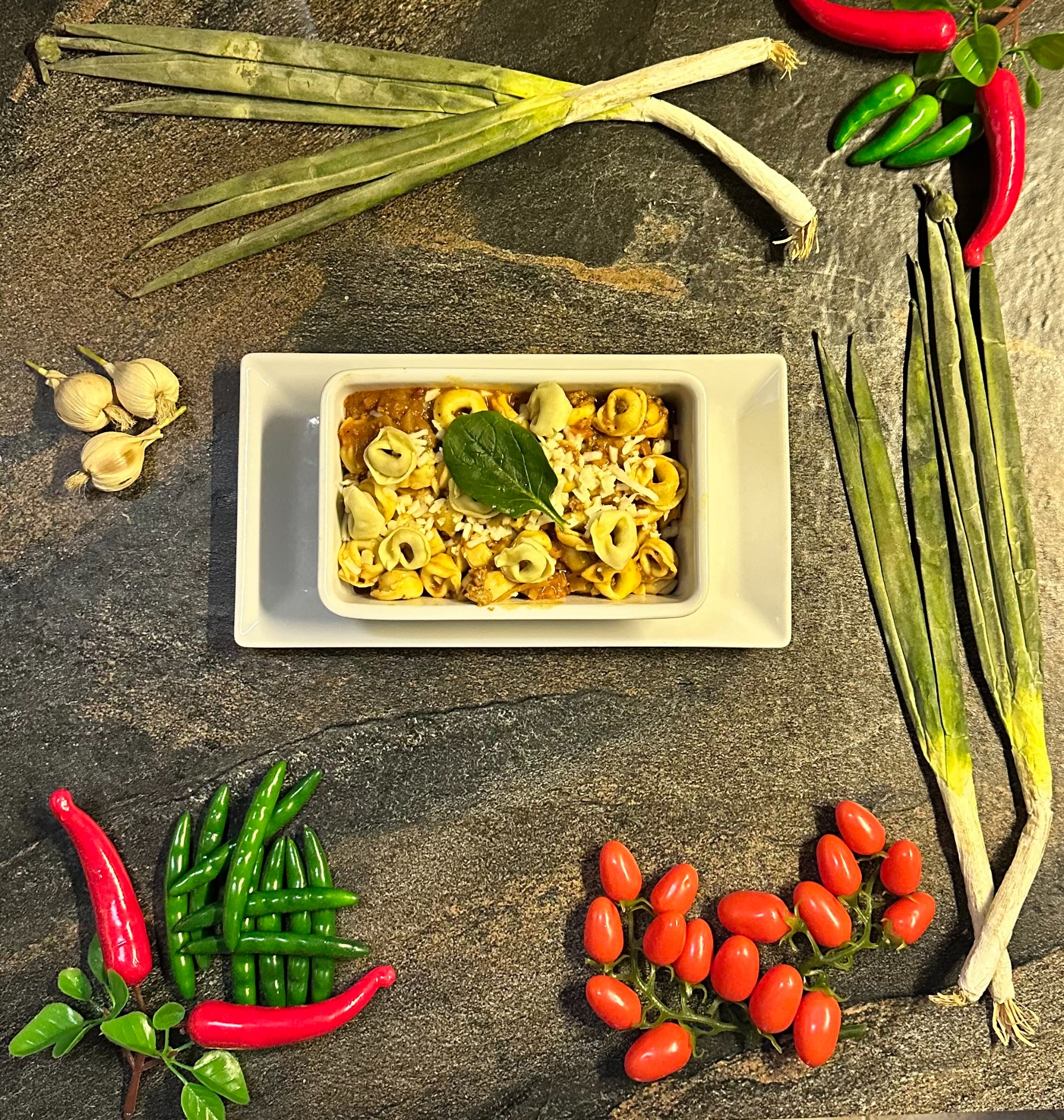 Pierożki tortelini bolognese