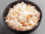 Surówka Colesław (biała kapusta, marchewka,kukurydza,ogorek kiszony, seler,majonez)