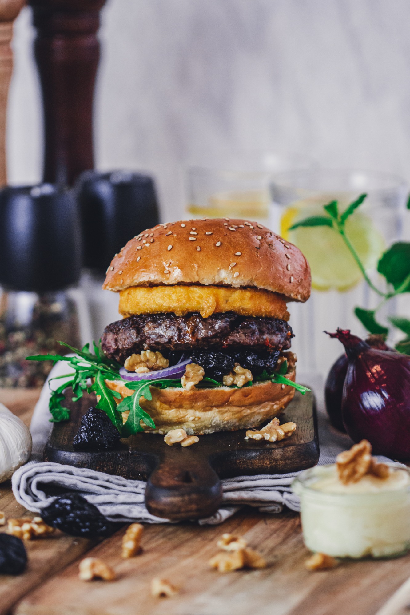 Gorący Francuz burger