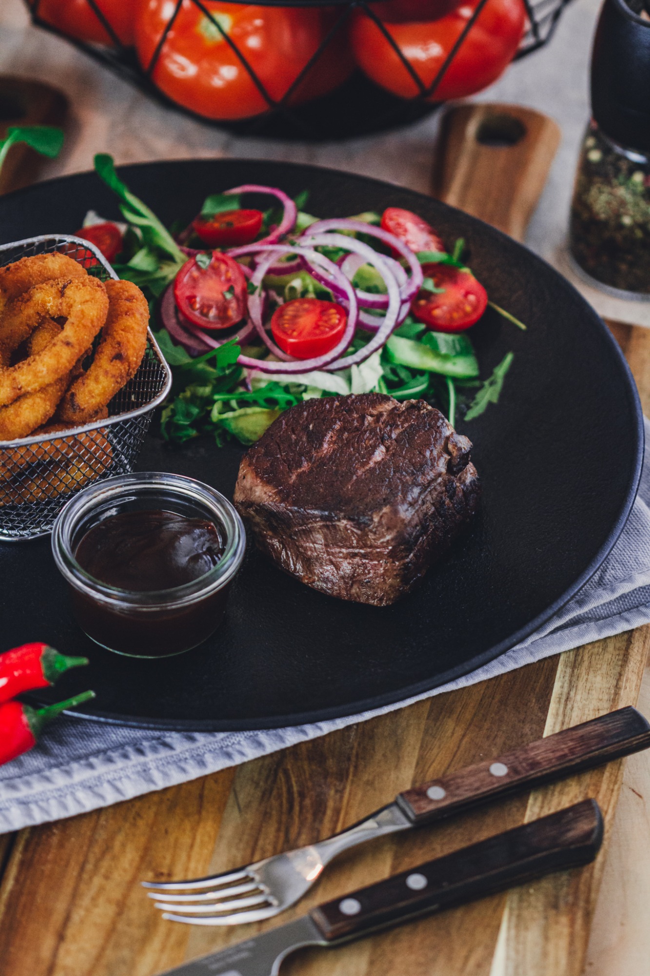 Stek z polędwicy wołowej 