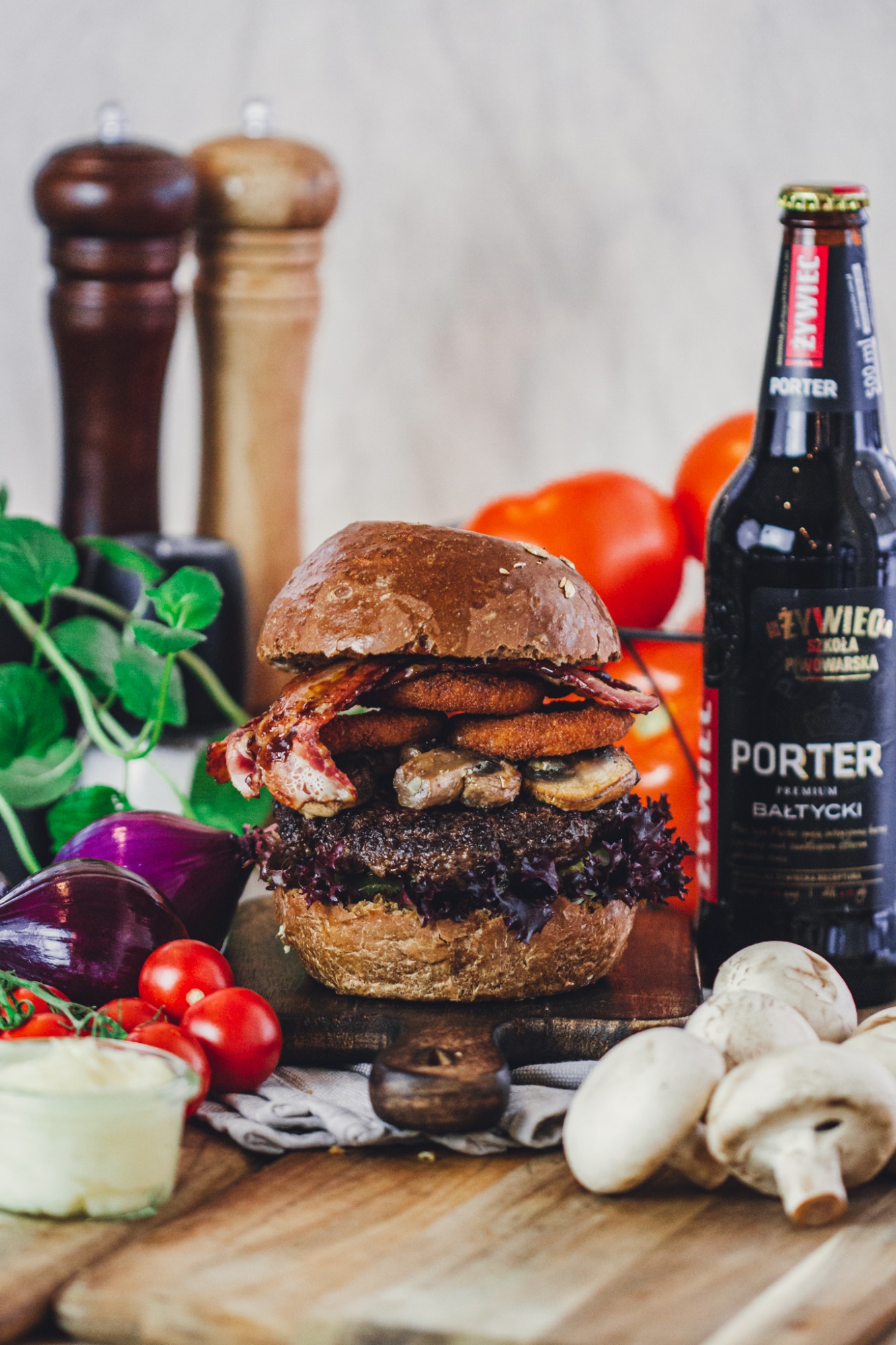 Porter burger
