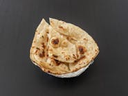 Plain Naan - Indyjski płaski chleb z mąki pszennej przygotowany w piecu tandoori