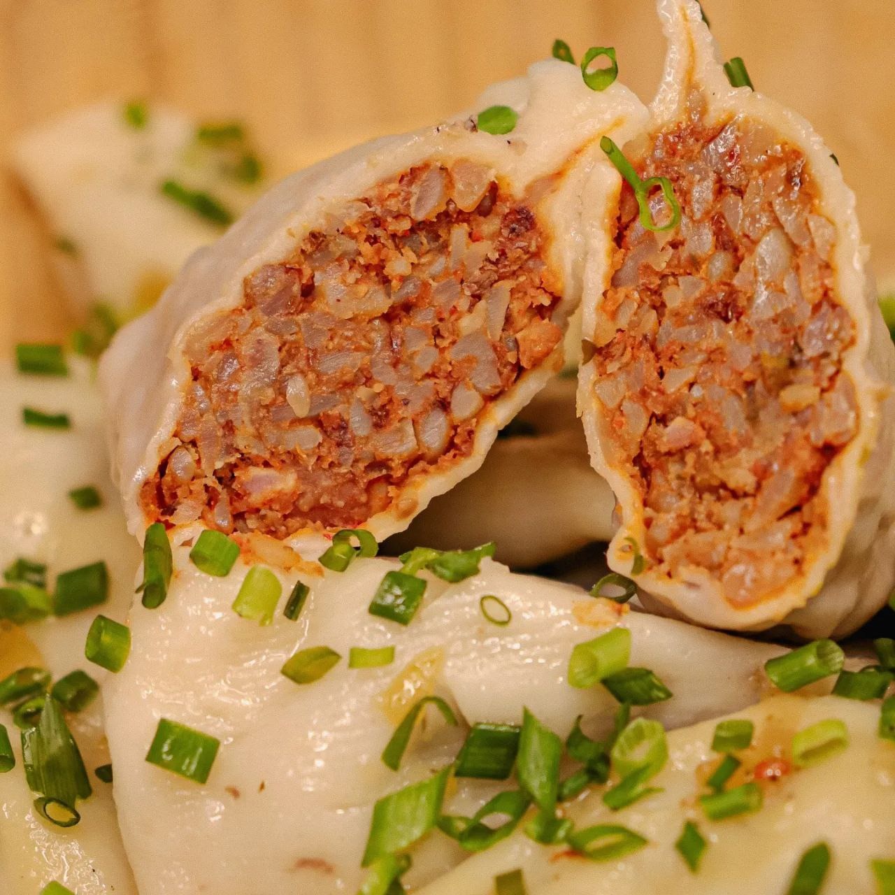 Kasza z boczkiem na ostro