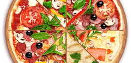 Pizza 2+1 Gratis L