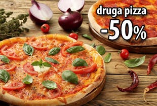 Pizza za pół ceny