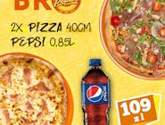 2 Pizze 40cm + Pepsi 0,85l