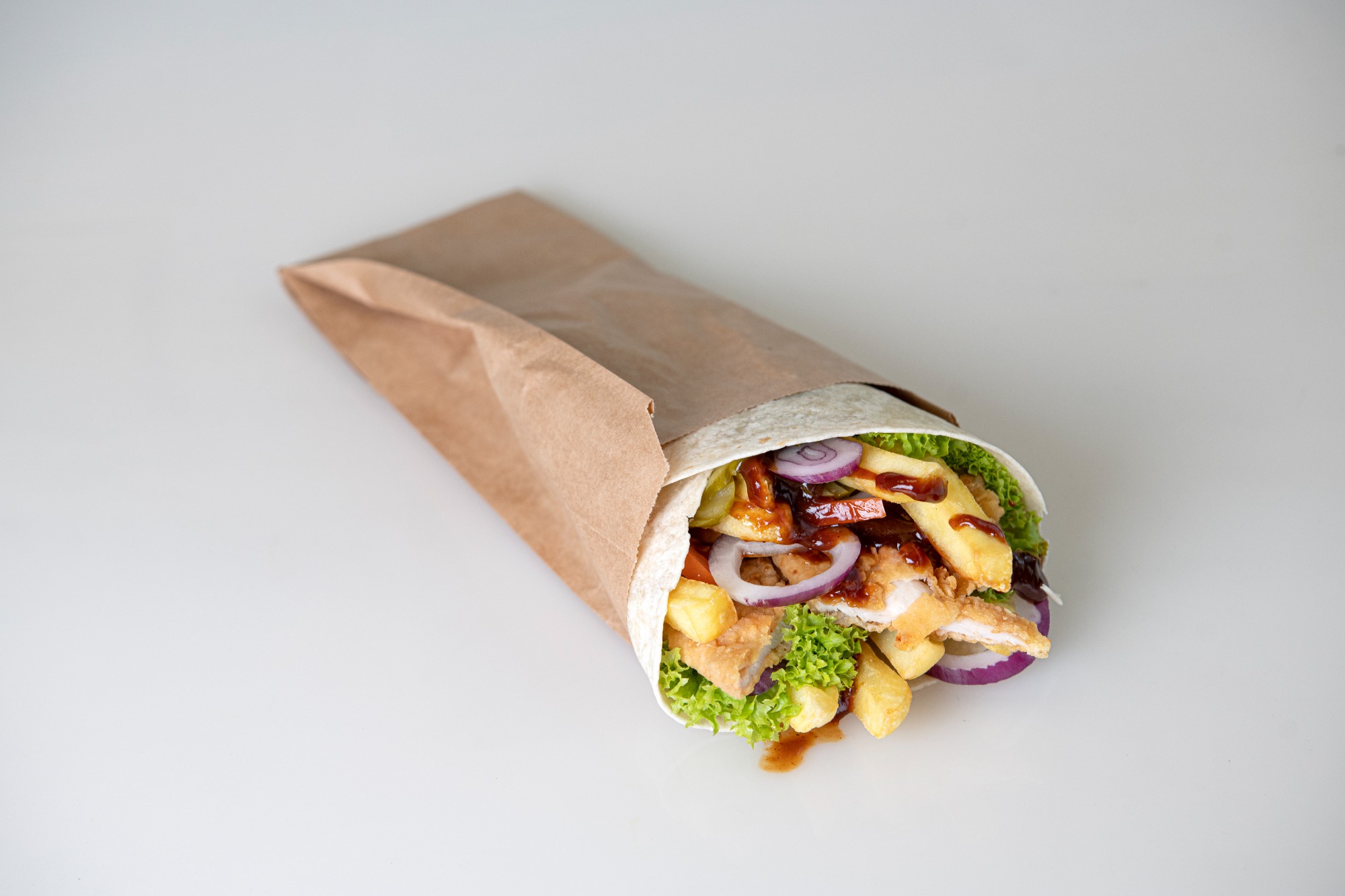 BBQ Fully fllled Wrap