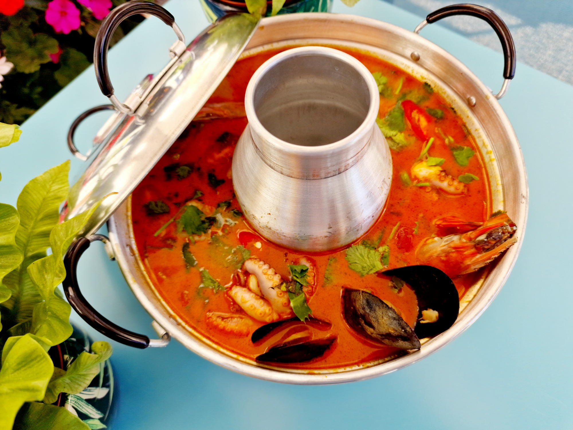 Tradycyjny Tajski Podgrzewany Hot Pot