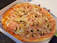 Pizza Prosciutto e Funghi