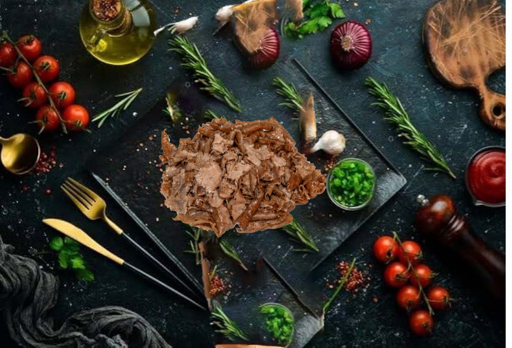 Kebab na Talerzu Samo Mięso