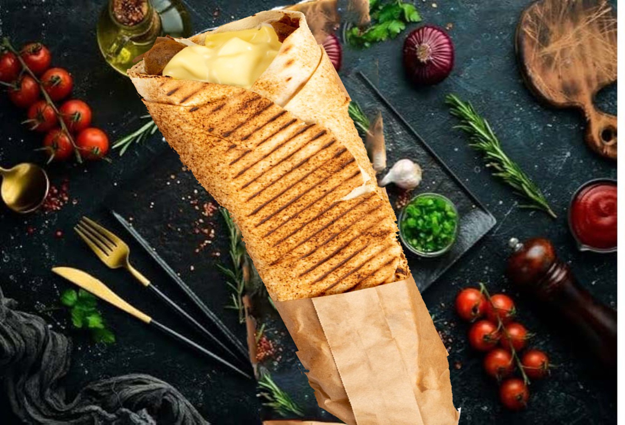 Kebab Pita z Serem Classic