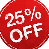 Druga duża pizza 25% taniej!