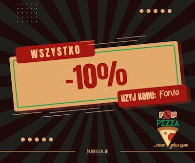 Złap 10% zniżki za zamówienie