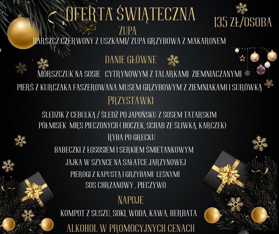 Menu Wigilijne