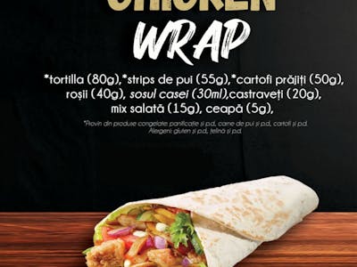 NOU! Chicken wrap