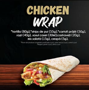 NOU! Chicken wrap
