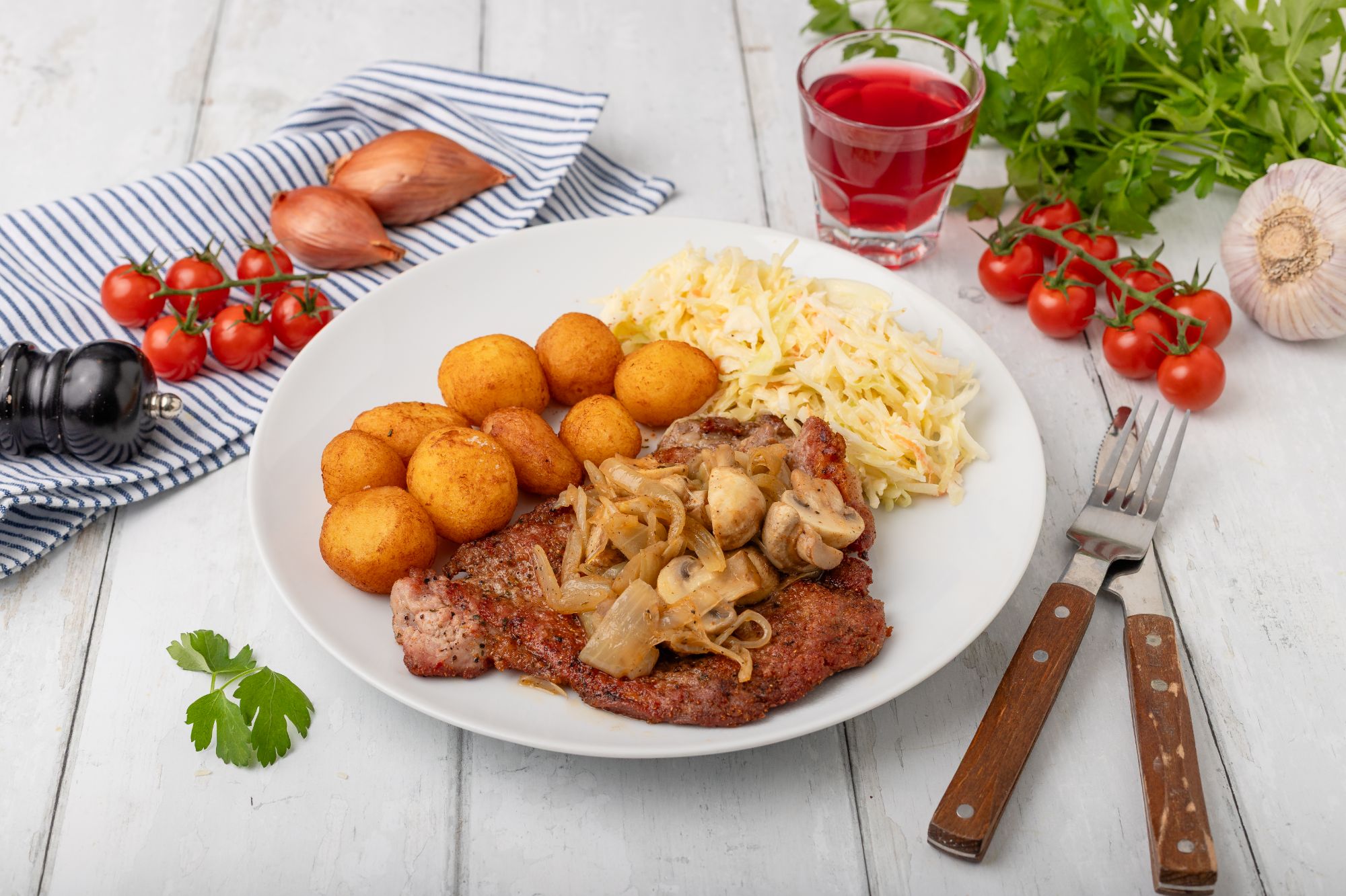 Karkówka z grilla w marynacie