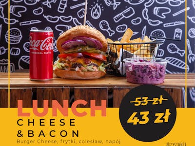 Promo Cheese & Bacon LUNCH SET