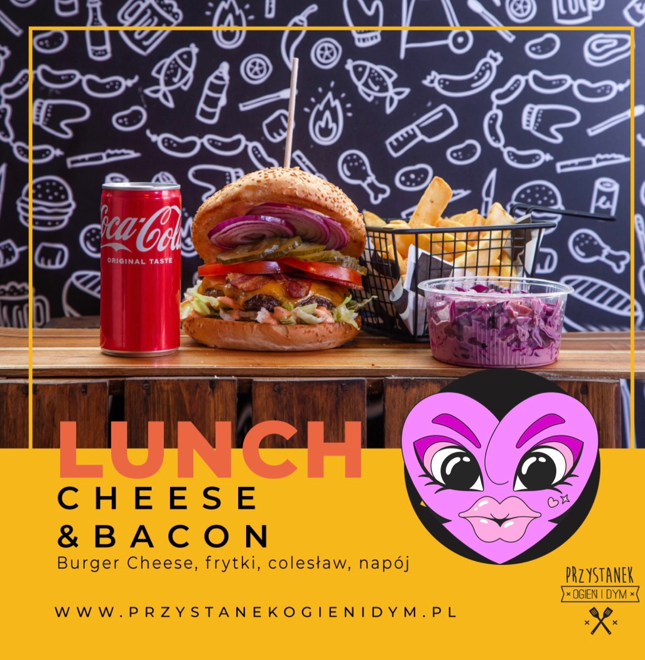 Promo Cheese and Bacon LUNCH SET