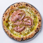 Pizza Napoletana Pistacchio E Mortadella 