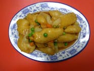 (63)Pohana piletina u slatko kiselom umaku / Chicken in sweet and sour sauce