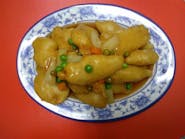 (63)Pohana piletina u slatko kiselom umaku / Chicken in sweet and sour sauce