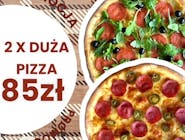 Wybierz  koszyk aby wybrać 2 x duża pizza (41 cm) w cenie 85 zł