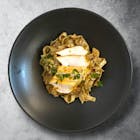 5. Mushroom pasta with chicken